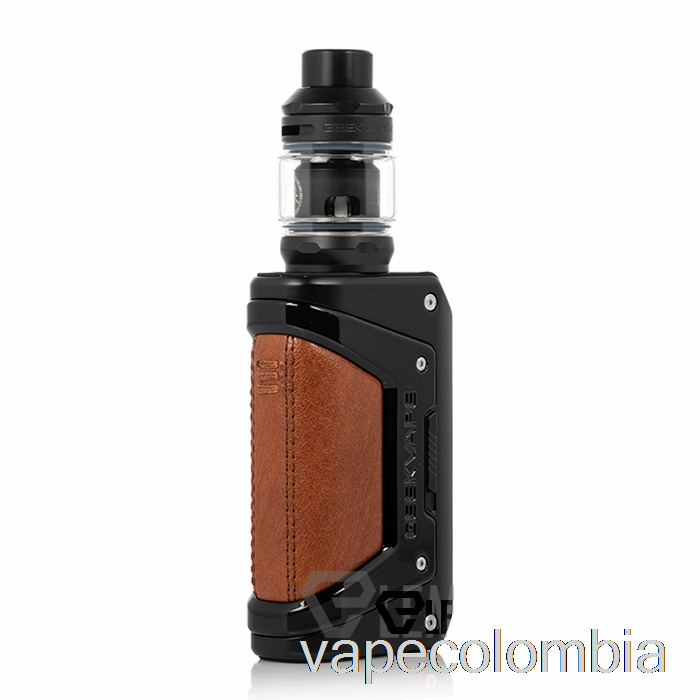 Vape Recargable Geek Vape L200 Aegis Legend 2 200w Kit De Inicio Negro (con Cuero Marrón)